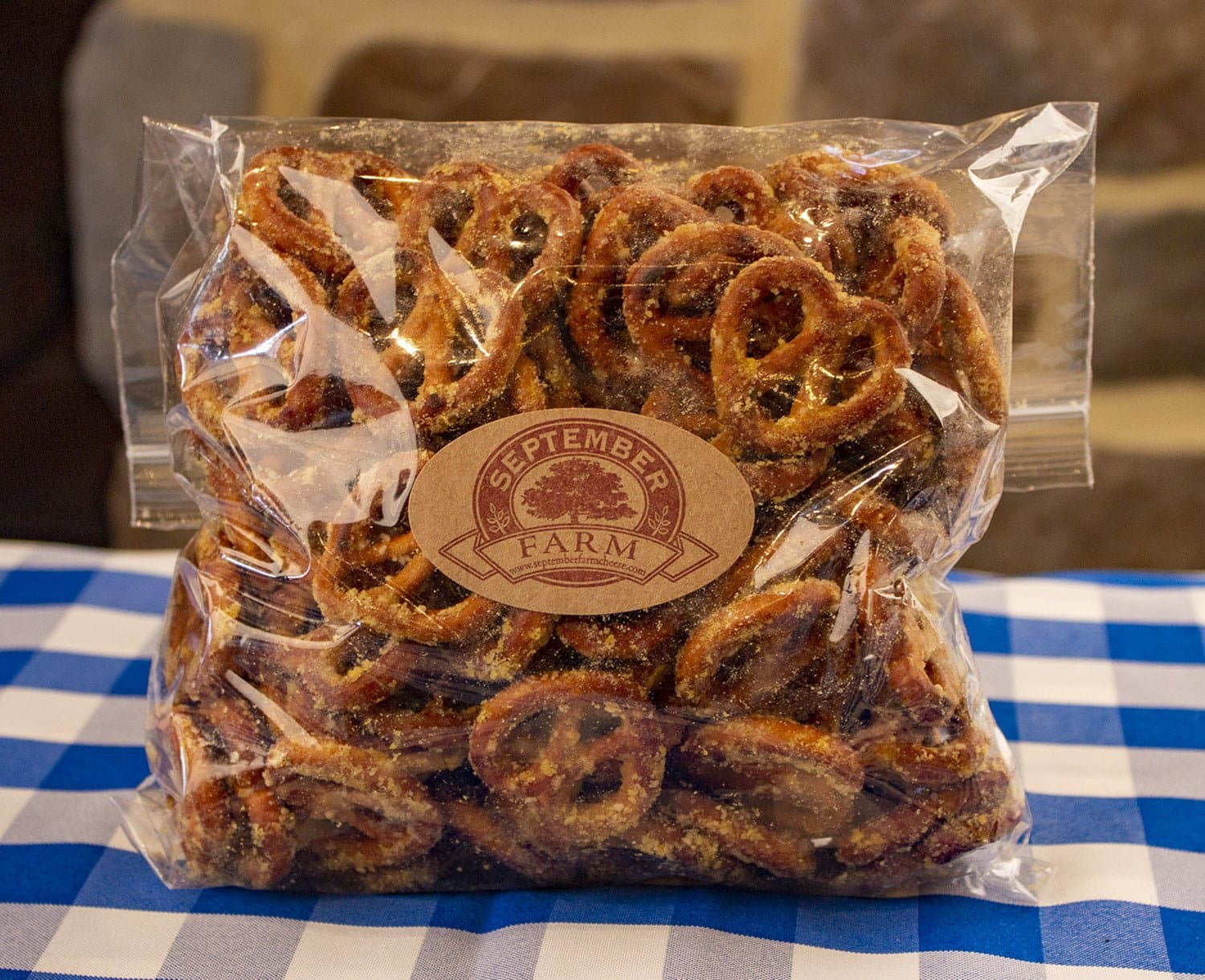 SFC Honey Mustard & Onion Pretzels (per lb) September Farm Honey