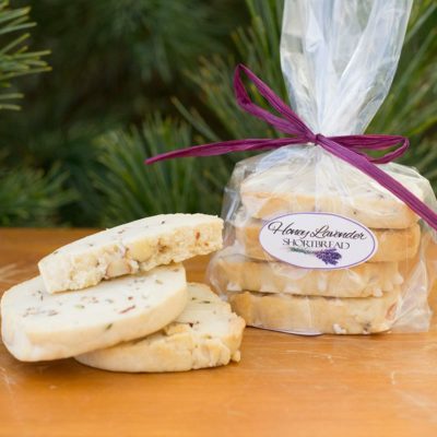 HONEY LAVENDER SHORTBREAD COOKIES