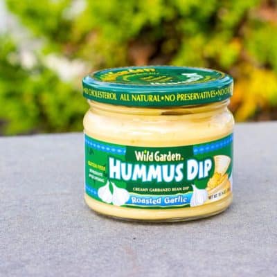 Roasted Garlic Hummus Dip